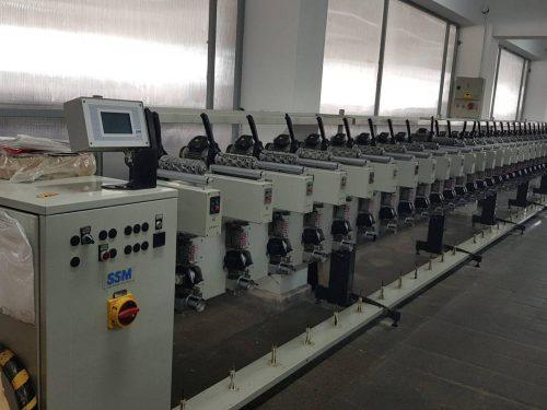 SSM PW 1 marka polyester iplik aktarma makinası