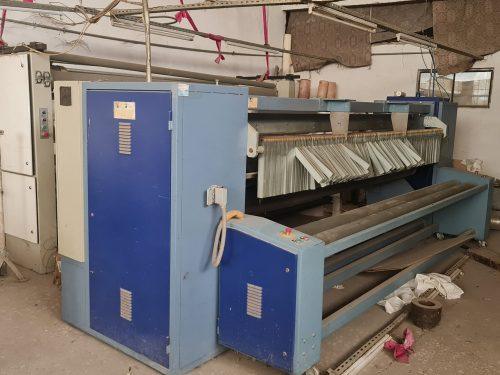 İtalyan malı Kumaş Plise makinası, 3.60 mt eninde , 2005 Model