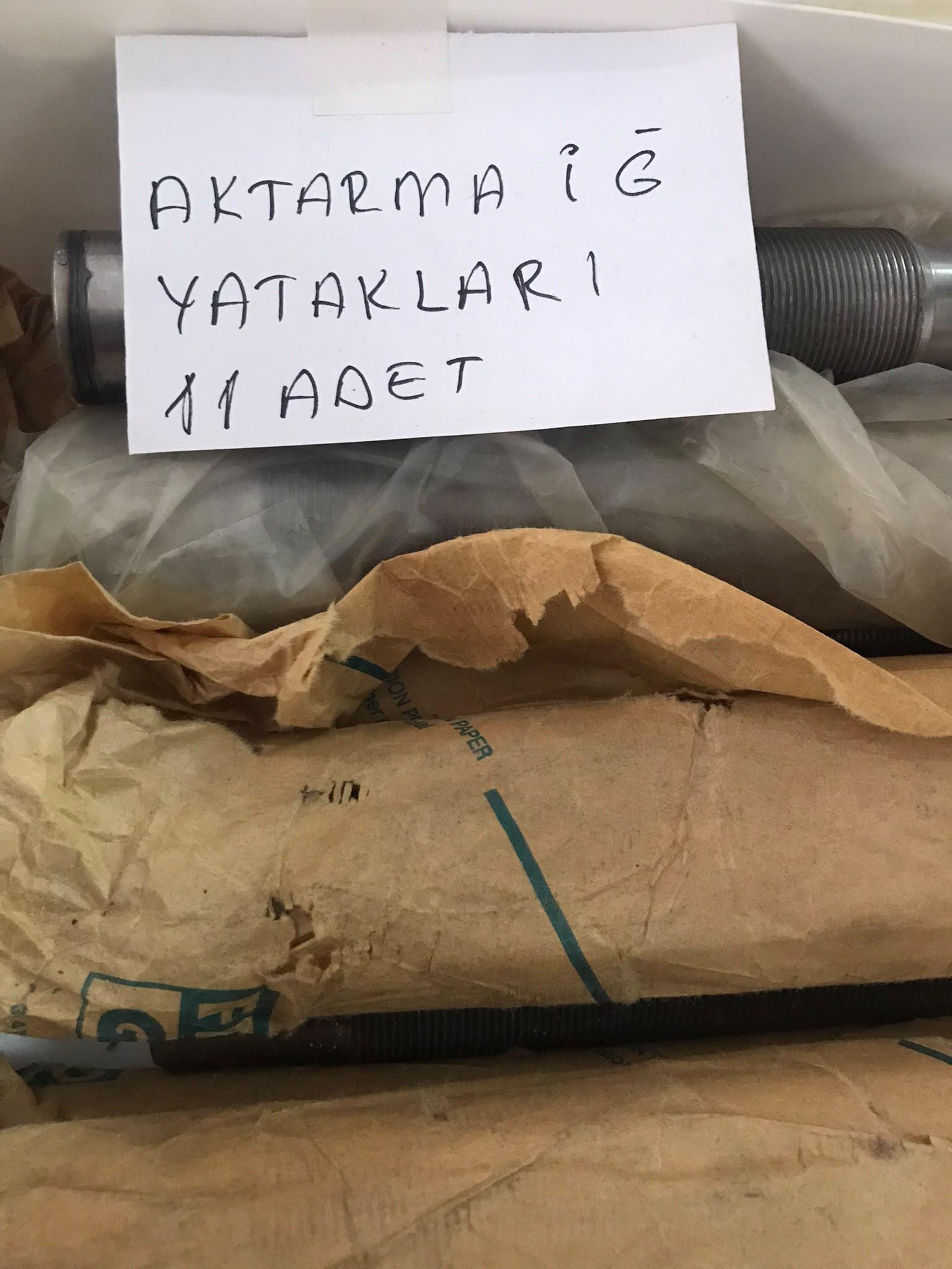 Aktarma iğ yatakları