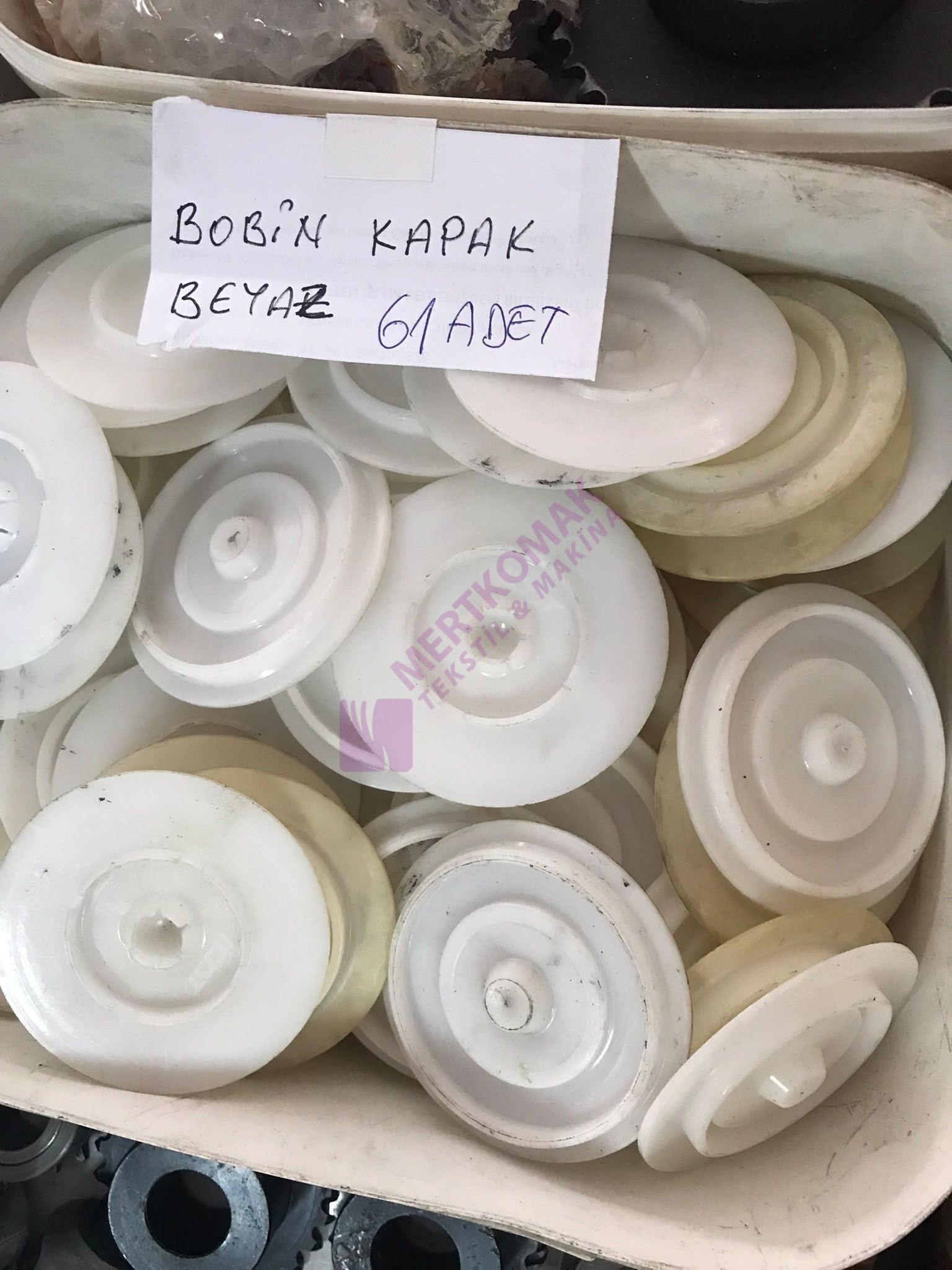 Bobin kapak beyaz