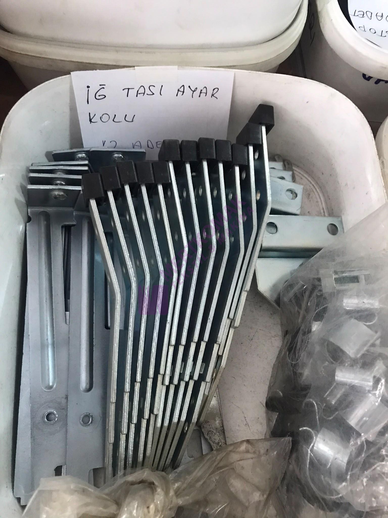 İğ taşı ayar kolu