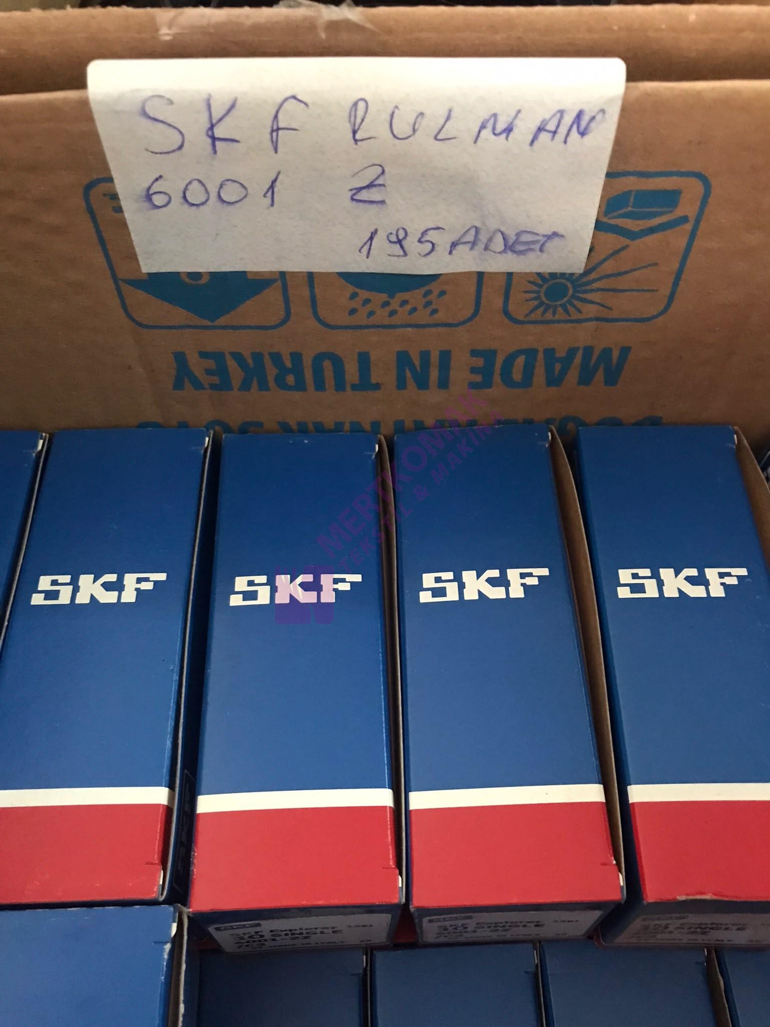 SKF rulman 6001 Z